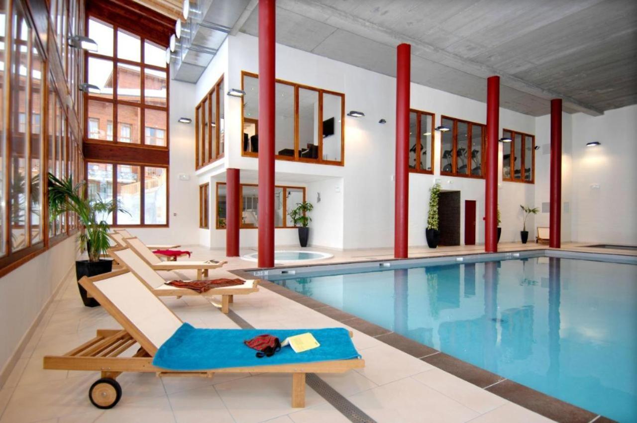 Confort Et Espace Pour Cet Appartement Duplex De 100 M2 Avec Grand Sejour Expose Sud Avec Cheminee, 4 Chambres , Acces Direct Aux Pistes De Ski Et Au Golf Dans La Residence Edenarc Avec Piscine, Jacuzzi Et Spa Bourg-Saint-Maurice Dış mekan fotoğraf